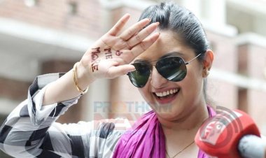 চিত্রনায়িকা পরীমনি আদালতে