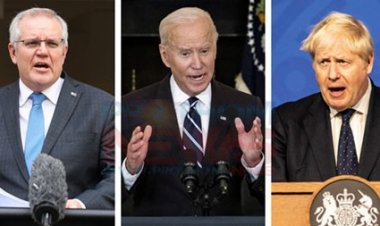 চীনকে মোকাবিলায় একজোট যুক্তরাষ্ট্র, বৃটেন, অস্ট্রেলিয়া