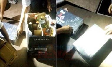 শাহবাগে গোপন সুড়ঙ্গ থেকে বিপুল পরিমাণ মদ-বিয়ার জব্দ