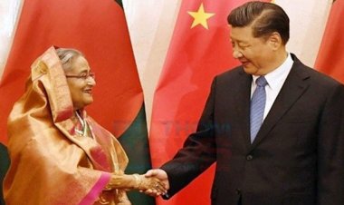 চীনের প্রেসিডেন্টকে প্রধানমন্ত্রীর শুভেচ্ছা