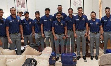 ওমানে পৌঁছেছে বাংলাদেশ দল