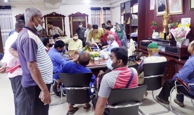  রংপুর সিটি মেয়রের কক্ষে অনুষ্ঠান চলাকালে ‌‌‌‌‌‌‘গুলি’