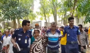 মাদকসেবী ছেলেকে পুলিশে দিলেন মা