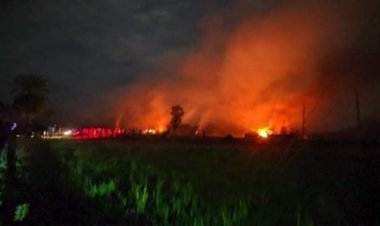 এবার পীরগঞ্জে ২০ টি বাড়িতে আগুন