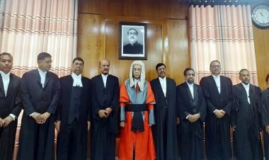 শপথ নিলেন স্থায়ী নিয়োগ পাওয়া ৯ বিচারপতি