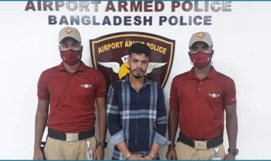 শাহজালালে পাকস্থলীতে ইয়াবা, আটক ১