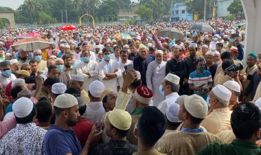 যুবদল নেতা ও ইউপি চেয়ারম্যান ইলিয়াসের দাফন সম্পন্ন