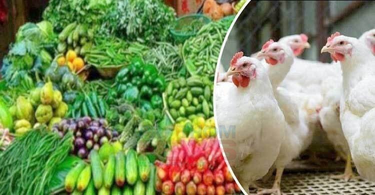 সপ্তাহের ব্যবধানে গাজর-টমেটো ব্যাপক চড়া, মুরগির দাম অপরিবর্তিত