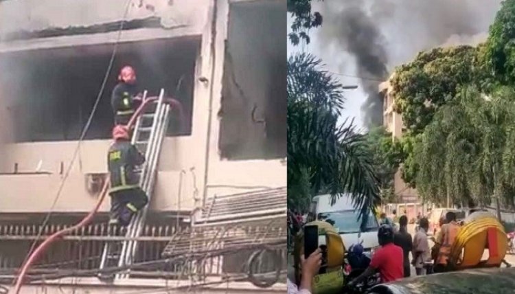 গুলশানে আবাসিক ভবনের আগুন নিয়ন্ত্রণে
