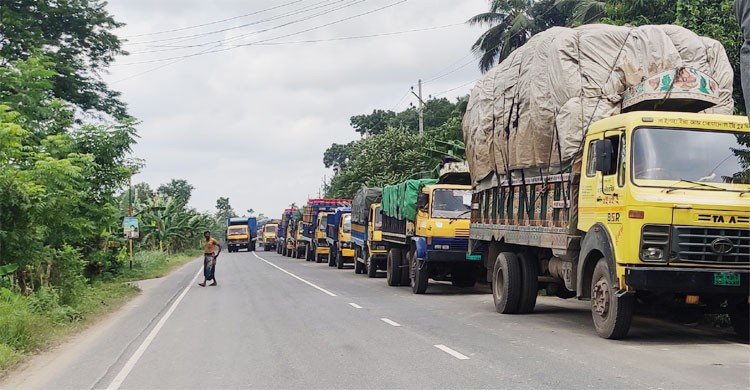 দৌলতদিয়ায় ৮ শতাধিক যানবাহনের দীর্ঘ অপেক্ষা