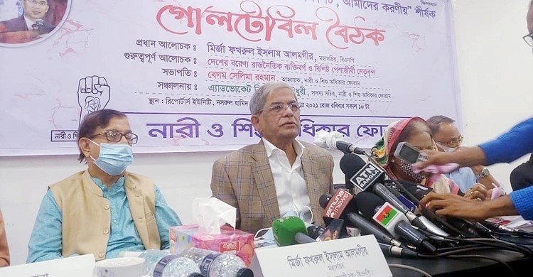 ফের ক্ষমতায় আসতে সরকার সহিংসতার দায় বিএনপির ওপর চাপানোর চেষ্টা: মির্জা ফখরুল