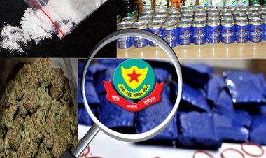 রাজধানীতে মাদকবিরোধী অভিযানে গ্রেফতার ৬৬