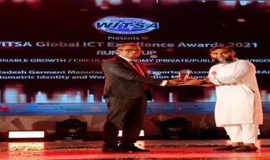 ডব্লিউআইটিএসএ’র  অ্যাওয়ার্ড পেয়েছে বিজিএমইএ