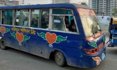 রাজধানীতে আজও বন্ধ সিটিং সার্ভিস বাস, ভোগান্তি