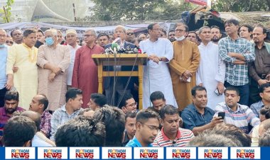 খালেদা জিয়াকে শুধু রাজনীতি থেকে নয় জীবন নিশ্চিহ্ন করতে উঠেপড়ে লেগেছে সরকার: ফখরুল