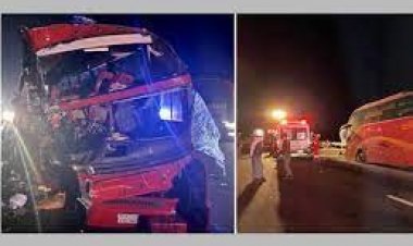 সৌদি আরবে বাস-ট্রাক সংঘর্ষে নিহত, ৪, আহত ৪৮