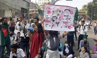 সব দাবি আদায় না পর্যন্ত আন্দোলন চালিয়ে যাওয়ার ঘোষণা শিক্ষার্থীদের