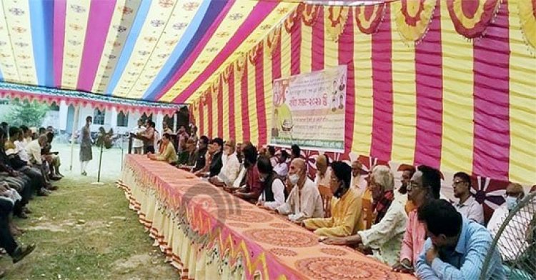 কলেজ ছুটি দিয়ে নৌকা প্রার্থীর সমাবেশ-ভুরিভোজ