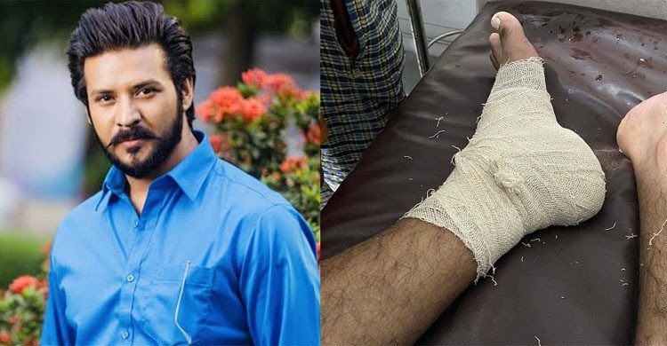 শুটিংয়ে আহত নায়ক নিরব