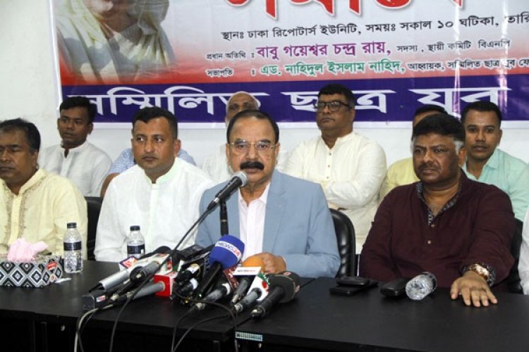 ‘দানব সরকারের’ কাছে কিছু প্রত্যাশা করা যায় না: গয়েশ্বর