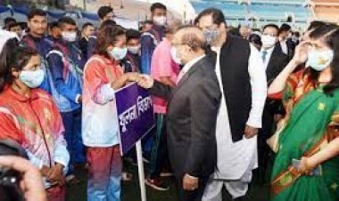  বঙ্গবন্ধু ও বঙ্গমাতা ফুটবলের জাতীয় পর্যায়ের খেলা শুরু