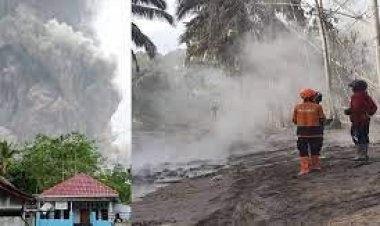  ইন্দোনেশিয়ায় অগ্ন্যুৎপাতে নিহত ১৩