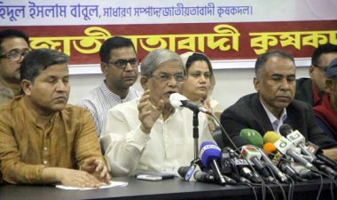 গণআন্দোলনের মধ্যে দিয়েই খালেদা জিয়াকে বাইরে পাঠাতে হবে: মির্জা ফখরুল