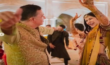 শ্বশুরের সঙ্গে জমিয়ে নাচলেন ক্যাটরিনা