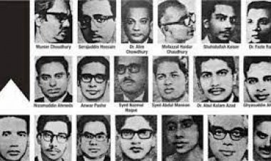 আজ শহীদ বুদ্ধিজীবী দিবস