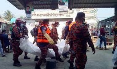লঞ্চে অগ্নিকাণ্ড: আজও পাওয়া গেলো দুই মরদেহ