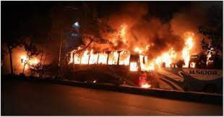 রামপুরায় ভাঙচুর ও অগ্নিসংযোগের ঘটনায় ছাত্র-জনতার বিরুদ্ধে মামলা