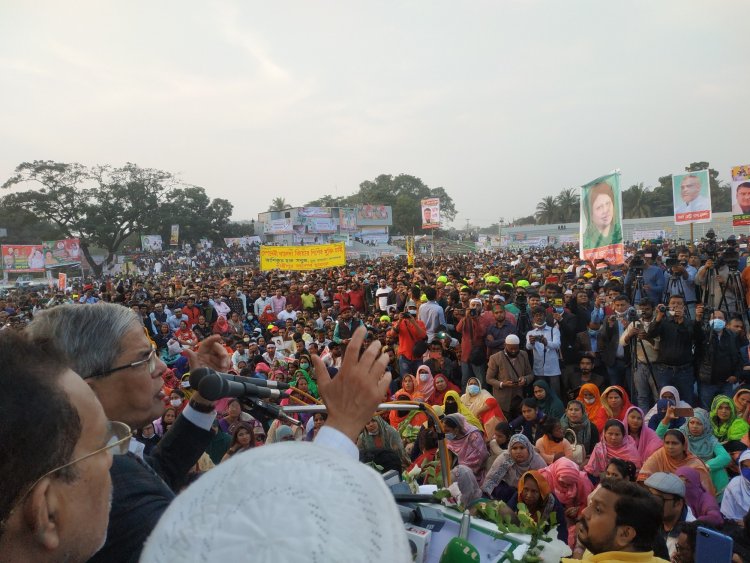 সংলাপের নাটক নয়, সংলাপের আগে পদত্যাগ করুন : মির্জা ফখরুল