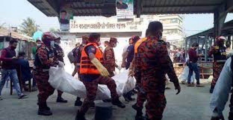 লঞ্চে অগ্নিকাণ্ড: আজও পাওয়া গেলো দুই মরদেহ