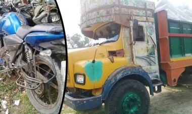 স্কুল থেকে বাড়ি ফেরার পথে ট্রাকচাপায় ৩ ছাত্র নিহত