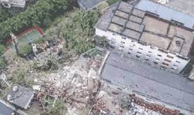  চীনে বিস্ফোরণে ভবন ধস, নিহত ১৬