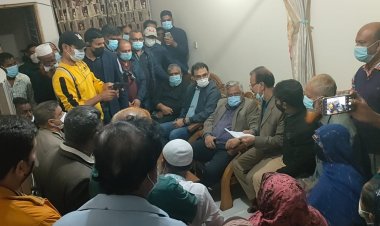 ভাষানটেকে সাজাপ্রাপ্ত নেতাকর্মীদের পরিবারের সদস্যদের সাথে ঢাকা উত্তর বিএনপির সাক্ষাৎ