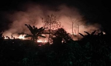 রোহিঙ্গা ক্যাম্পে ফের আগুন