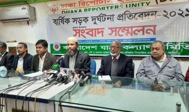 সড়ক, রেল, নৌপথে ৬২১৩টি দুর্ঘটনায় ৮৫১৬ জন নিহত ও  আহত ৯৭৫১