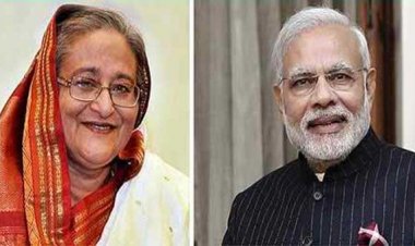 মোদীকে শেখ হাসিনার শুভেচ্ছা বার্তা