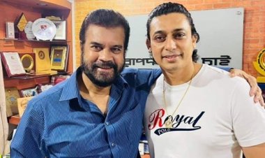 শিল্পী সমিতির সভাপতি ইলিয়াস কাঞ্চন, সেক্রেটারি জায়েদ