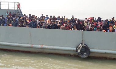 ভাসানচর পৌঁছেছে ১২৮৭ রোহিঙ্গা