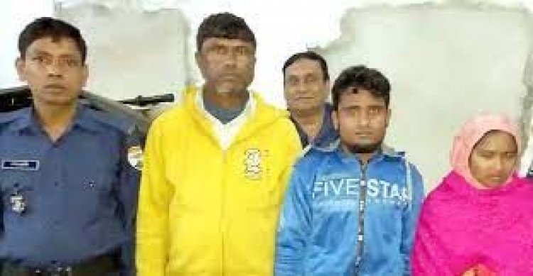 ট্রেনে সাড়ে তিন কেজি গাঁজাসহ স্বামী-স্ত্রী গ্রেফতার