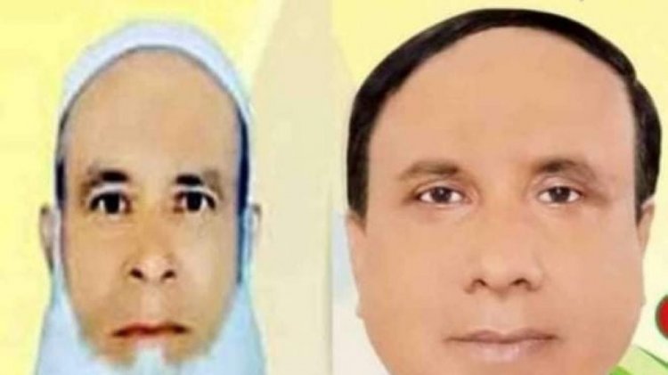 পাংশায় ছেলের হাতে নৌকা, বাবা ছুটছেন ঘোড়ায়