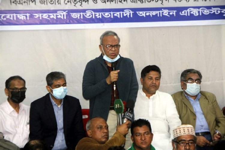 উন্নয়ন নয়, ২০২২ সাল হবে ঋণের মাইলফলক: রিজভী