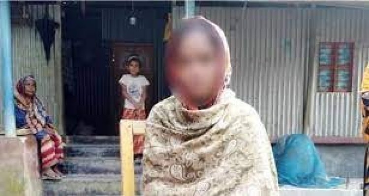 বিয়ের দাবিতে তালাবদ্ধ প্রেমিকের বাড়িতে তরুণীর অনশন