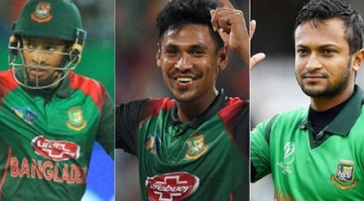 আইসিসি বর্ষসেরা ওয়ানডে দলে বাংলাদেশের সর্বোচ্চ তিন তারকা