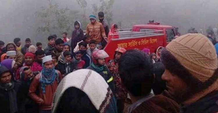 নীলফামারীতে ট্রেনের ধাক্কায় নিহত ৩
