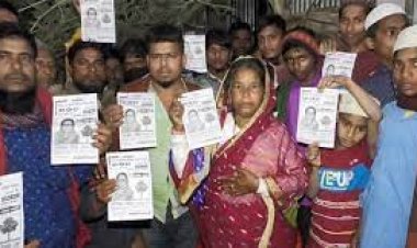 গরিবের দুঃখ ভোলাতে প্রার্থী হয়েছেন ভিক্ষুক নাসিদা