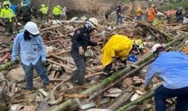কলম্বিয়ায় ভূমিধসে নিহত ১৪