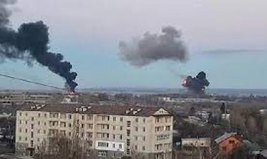 ইউক্রেনের রাজধানী কিয়েভে বিস্ফোরণ